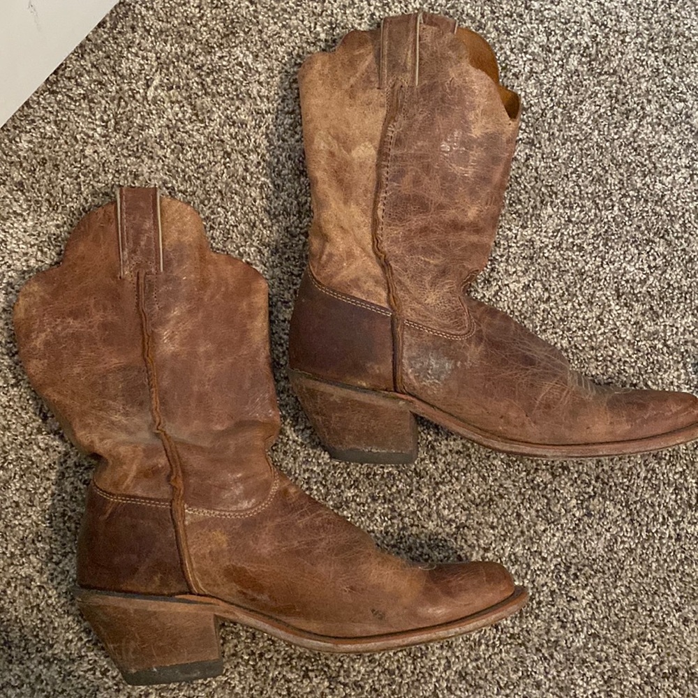 Garage sale SATURDAY: Justin Bent Rail Slouch Boots